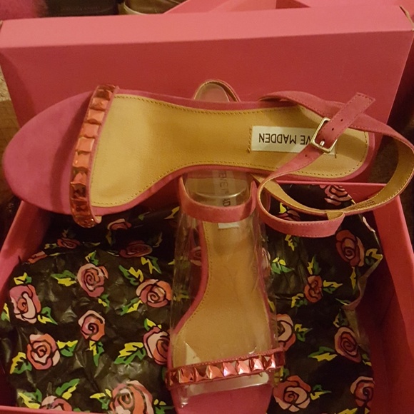 Steve Madden Shoes - NWB Steve Madden Studded High heel sandals